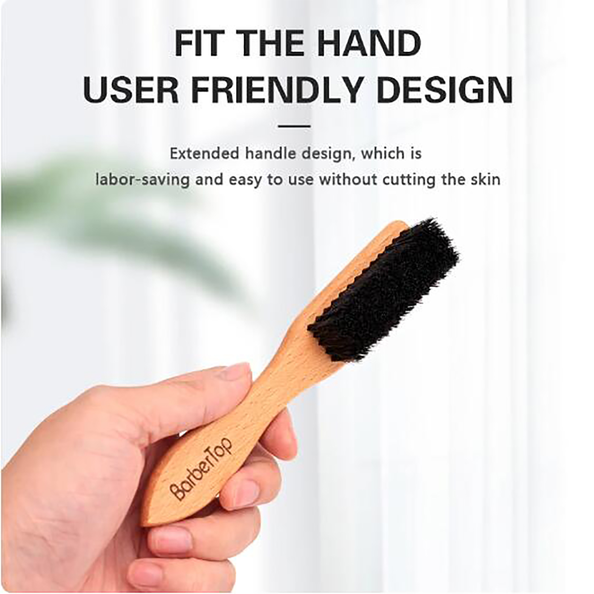 Home Barbershop - Salon de coiffure manche en bois