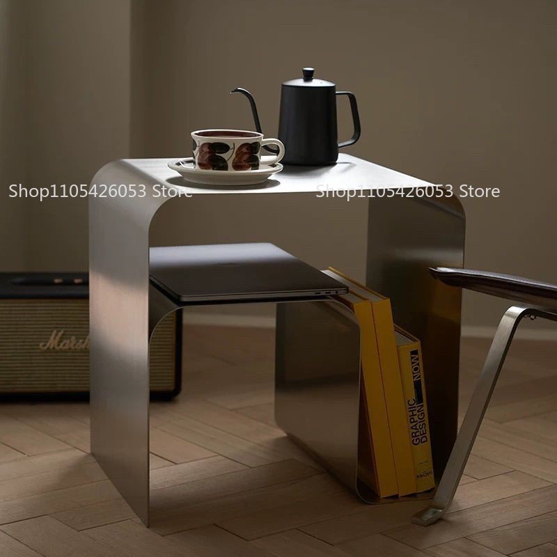 Home Bar Shelf - Table d'appoint, style médiéval, Bauhaus, en