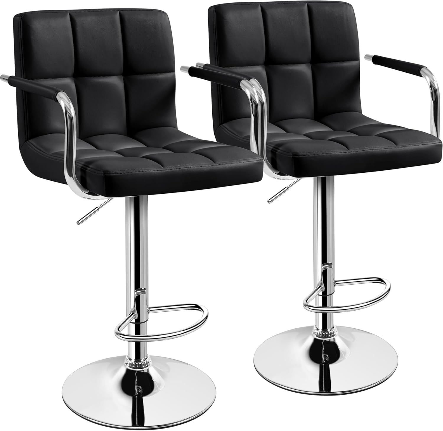 Home Bar Stools - Ensemble de 2 tabourets de bar,