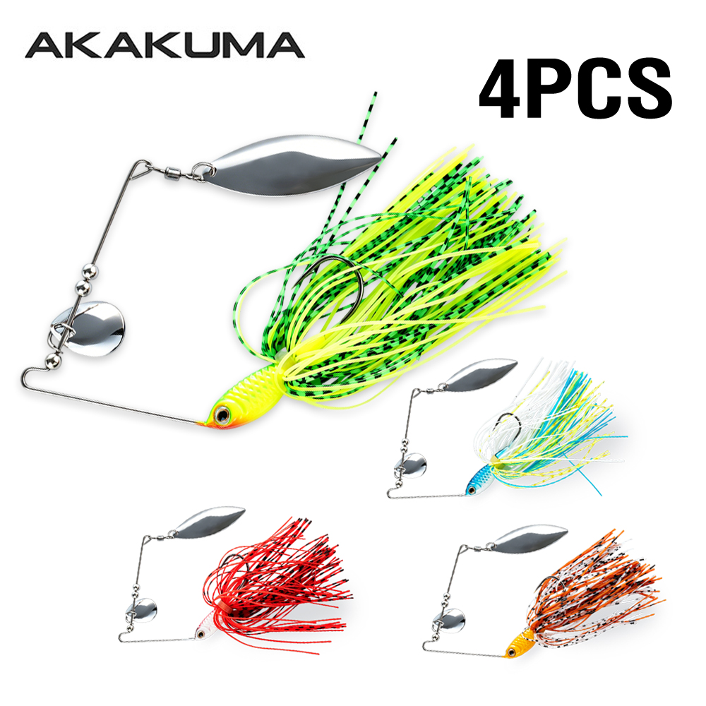 Jigger Double Sided - Lot de 4 leurres de pêche