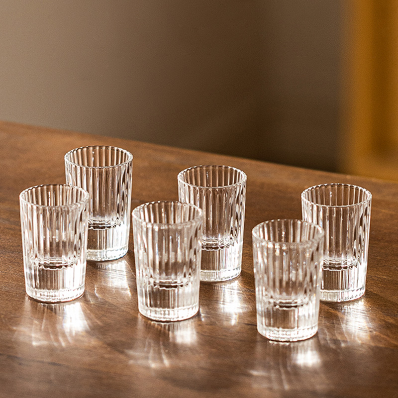 Old Fashioned Glass - 6 pièces ensemble 20ml verre à