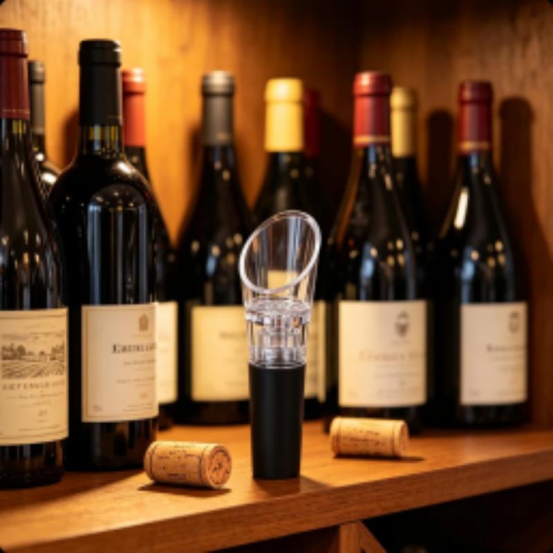 Wine Preservation Pump - Aérateur de vin avec bec verseur