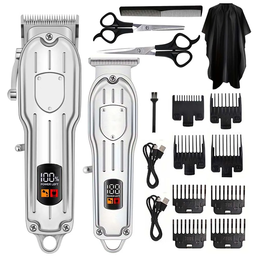Home Barbershop - Tondeuse à cheveux électrique avec écran