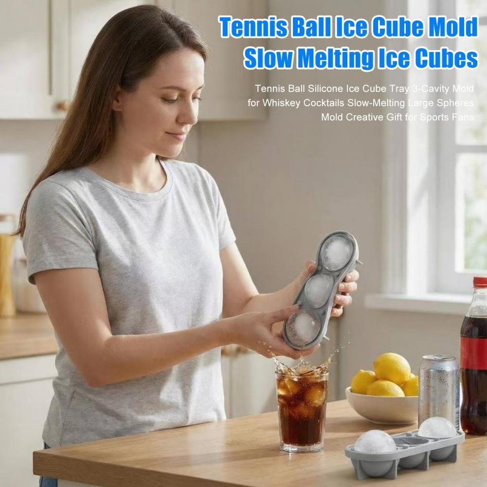 Ice Mold Sphere - Moule à glaçons en silicone épaissi