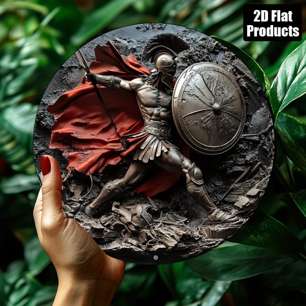 Home Bar And Kitchen - Spartan Warrior Round, un cadeau de