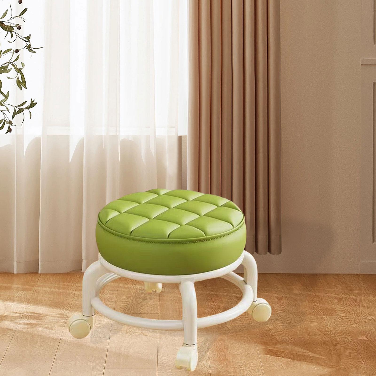 Home Bar Stools - Petite chaise pivotante 360 avec roulettes