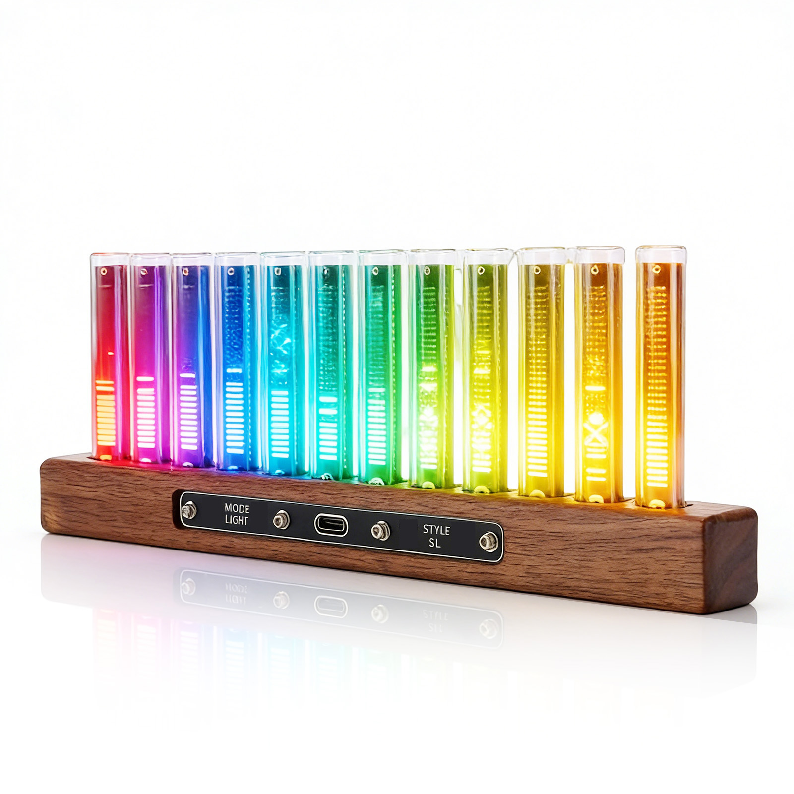 Home Bar Shelf - Afficheur de spectre musical LED, analyseur