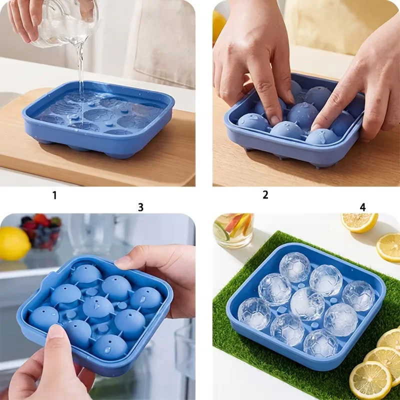 Moule à 9 cavités en silicone  - Ice Mold Sphere avis et prix