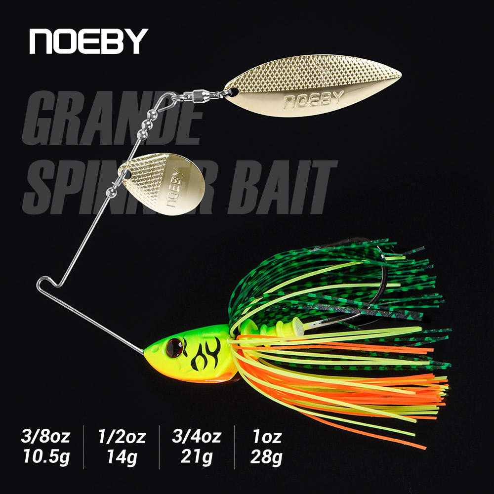 Noeby Spinnerbait 10.5g 14g 21 - Jigger Double Sided avis et prix