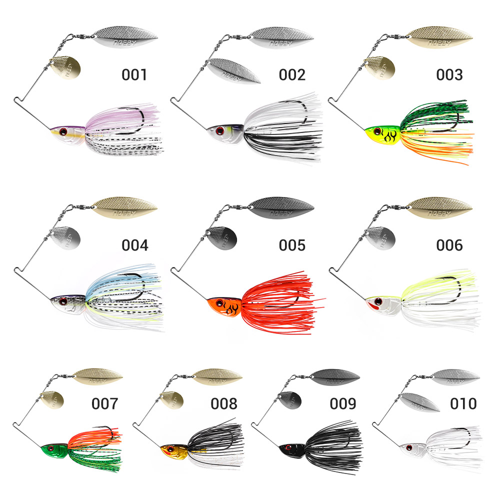 Noeby Spinnerbait 10.5g 14g 21 - Jigger Double Sided avis et prix