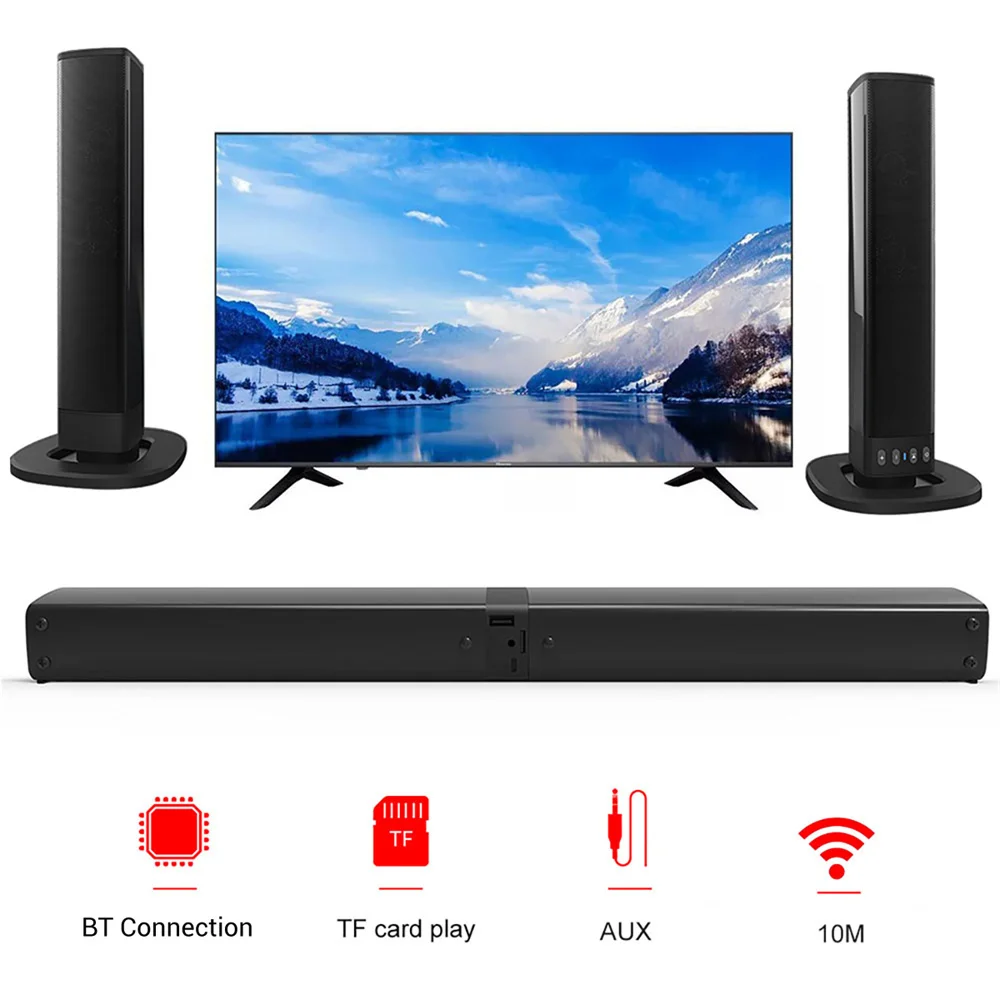 Barre de son TV sans fil Bluet - Home Bar And Theater avis et prix