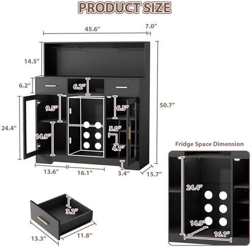 Mini-réfrigérateur avec rangem - Home Bar And Cabinet avis et prix