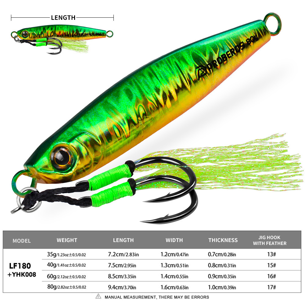 Leurre de pêche en métal LHFSH - Jigger Double Sided avis et prix