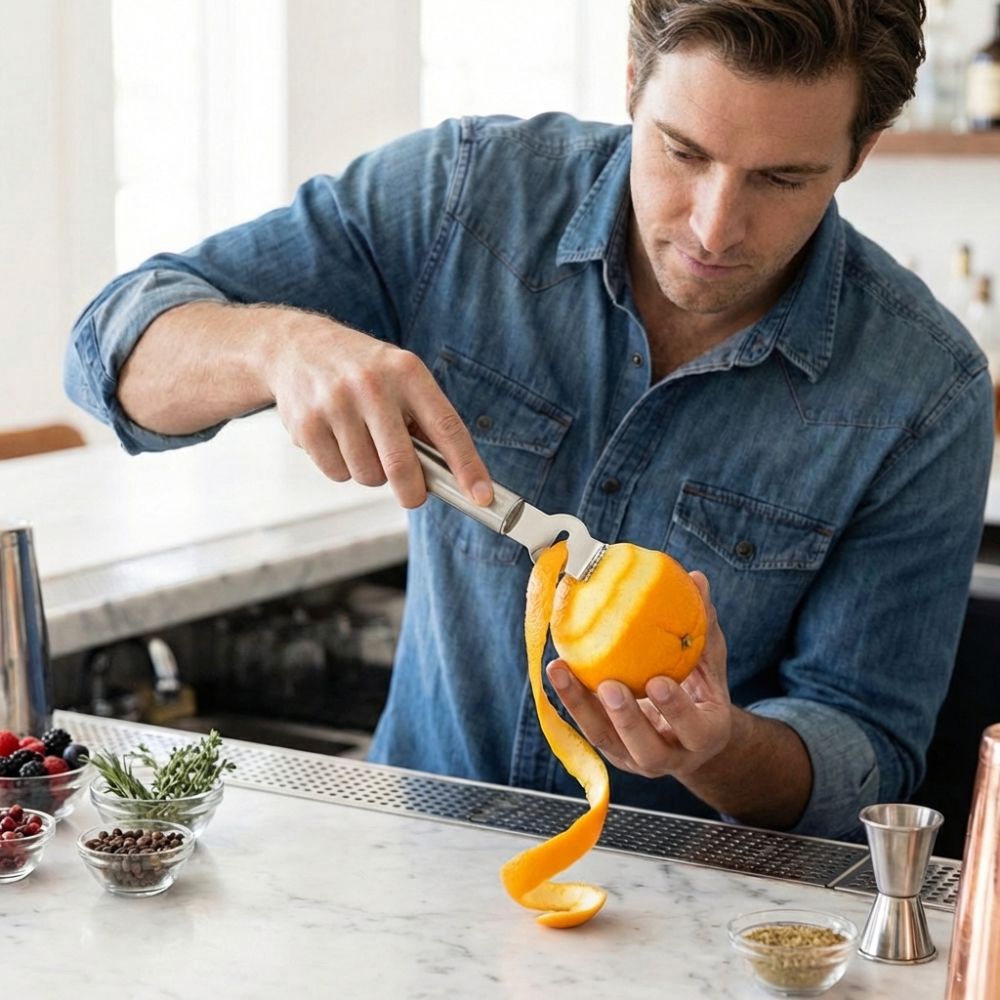 Éplucheur à citron en acier in - Peeler Channel Knife avis et prix