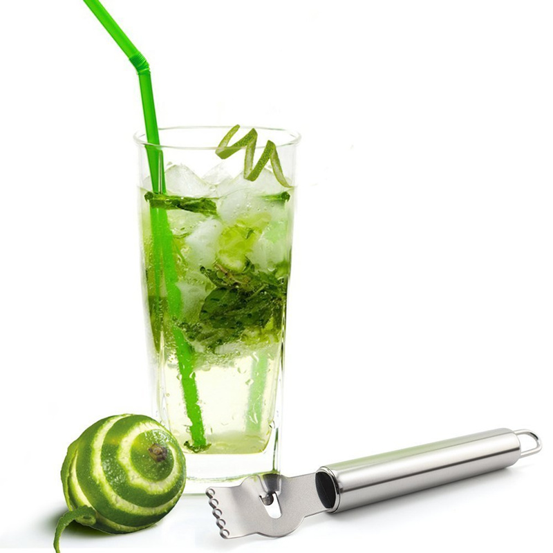 LMETJMA râpe à citron en acier - Peeler Channel Knife avis et prix