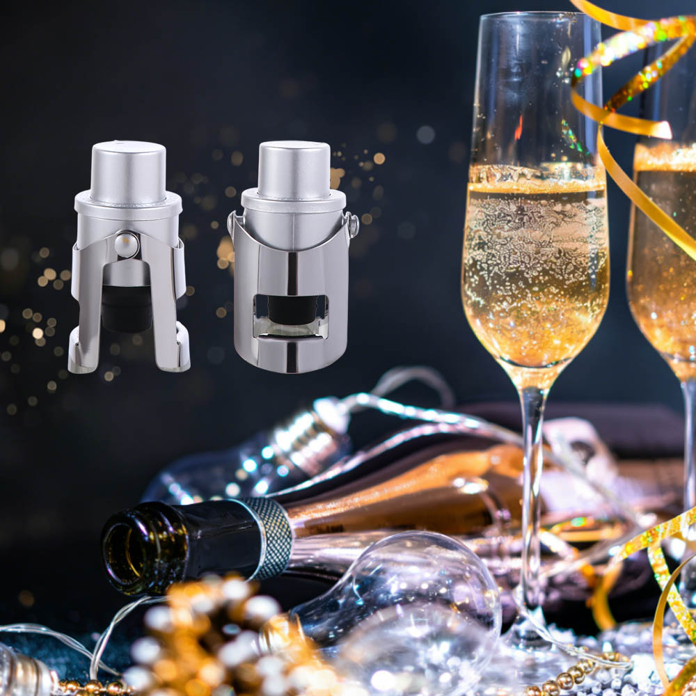 Lot de 2 Bouchons à Champagne  - Wine Preservation Pump avis et prix