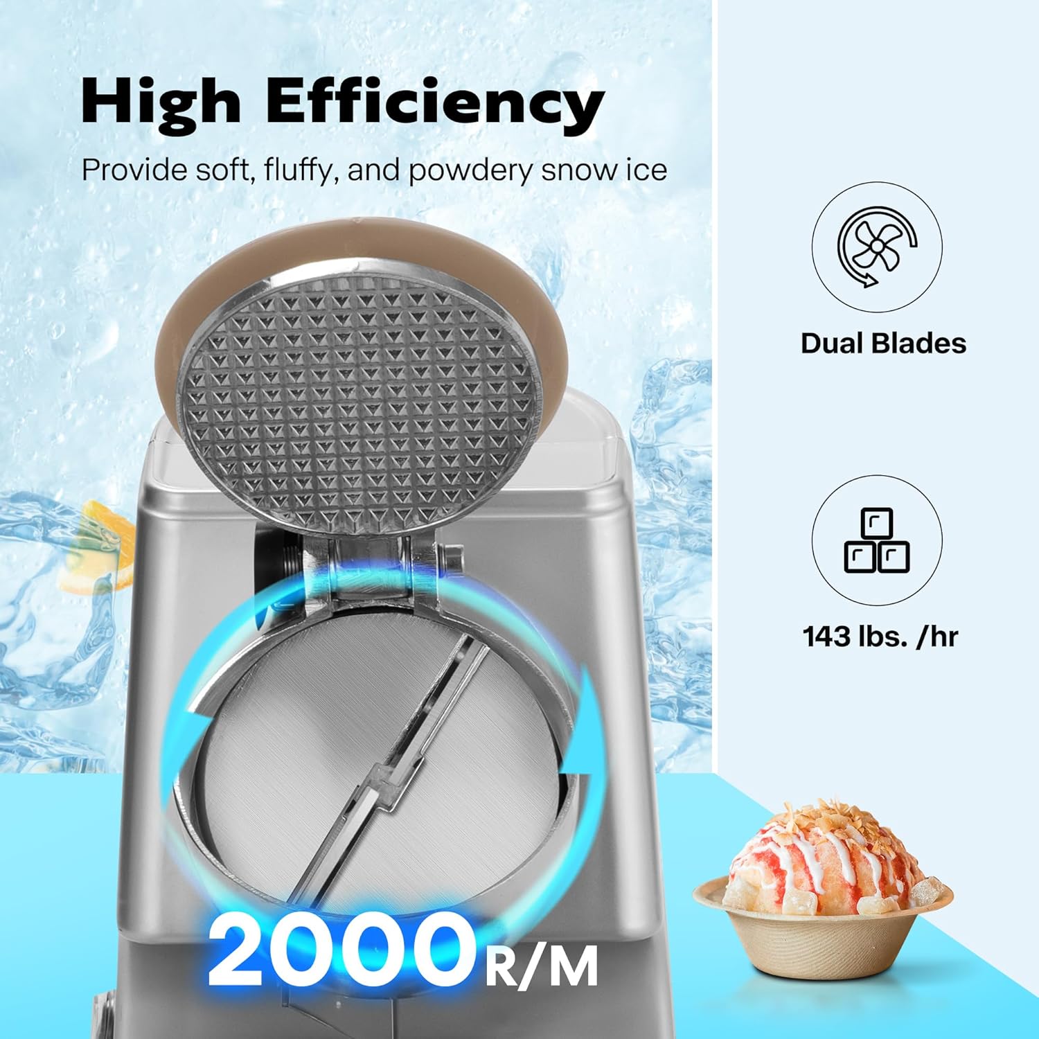 Machine à glace pilée électriq - Ice Pick Pick avis et prix