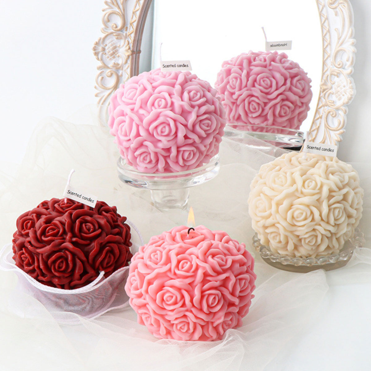 Moule à bougie série de fleurs - Ice Mold Sphere avis et prix