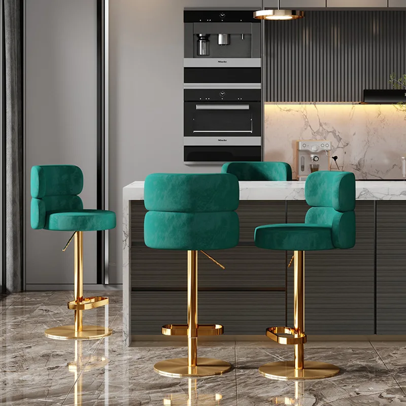 Pour moderne luxe en acier ino - Home Bar Stools avis et prix