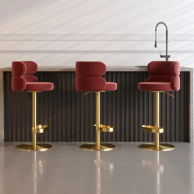 Pour moderne luxe en acier ino - Home Bar Stools avis et prix