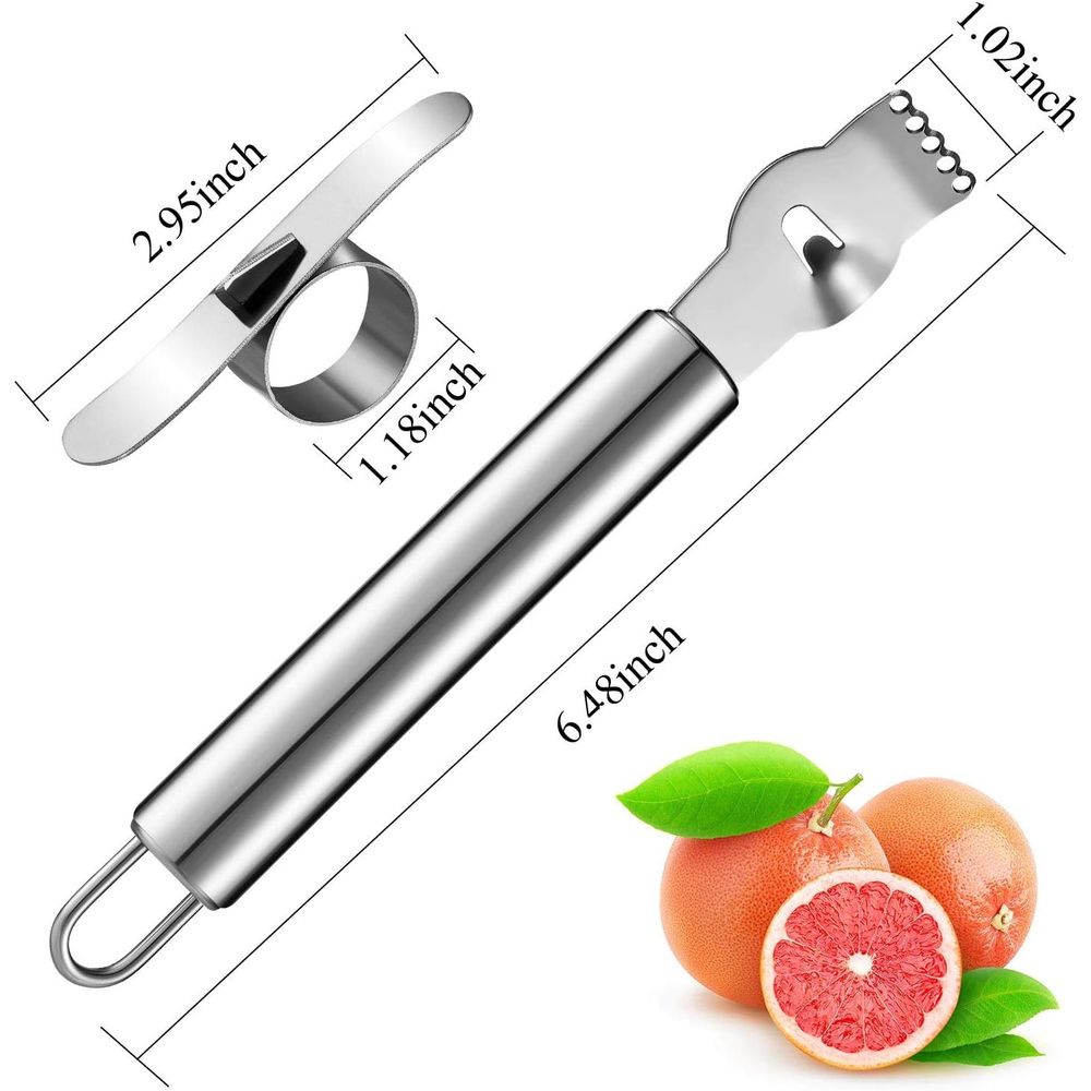 Ensemble de 4 ustensiles de cu - Peeler Channel Knife avis et prix