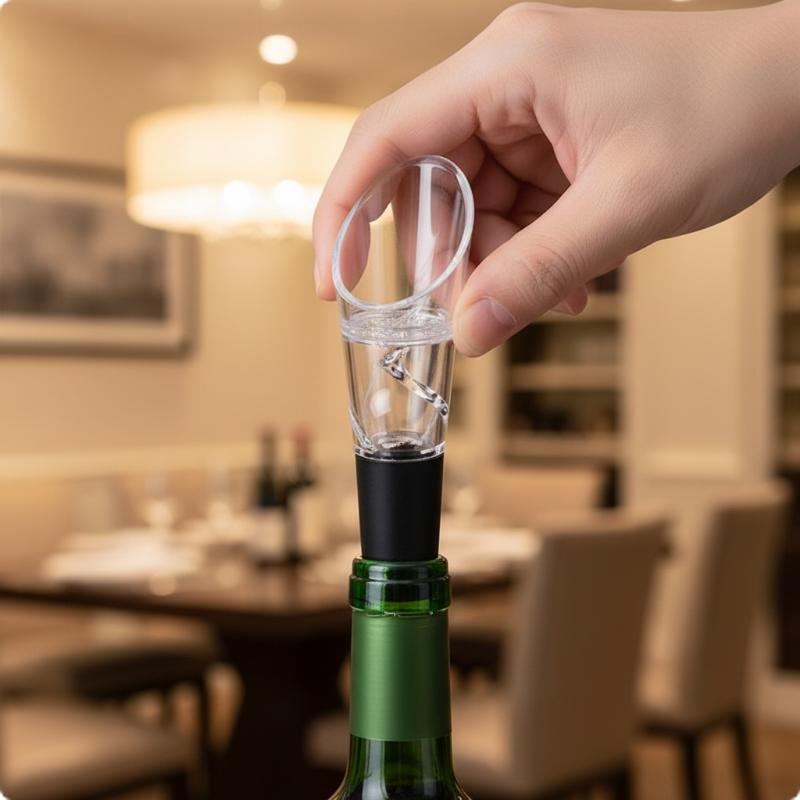 Aérateur de vin avec bec verse - Wine Preservation Pump avis et prix