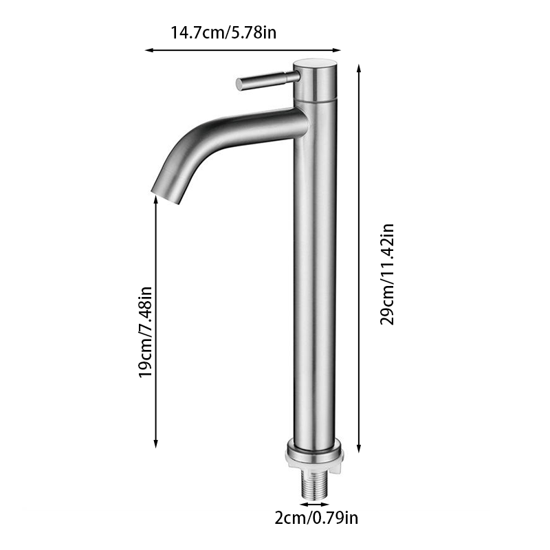 Un robinet de lavabo en acier  - Home Bar Sink avis et prix