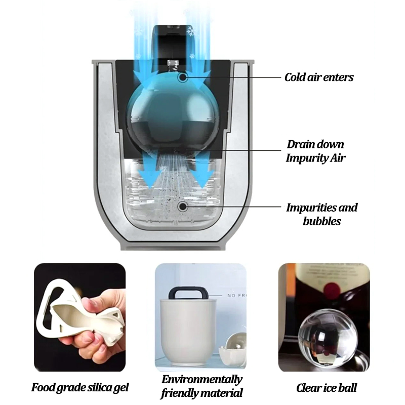 Grand moule à glaçons sphériqu - Ice Mold Sphere avis et prix