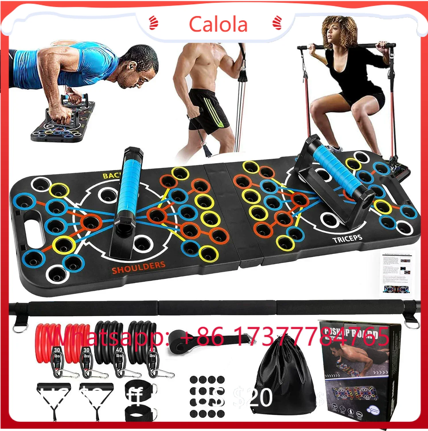 Kit de fitness multifonctionne - Home Bar Setup Kit avis et prix