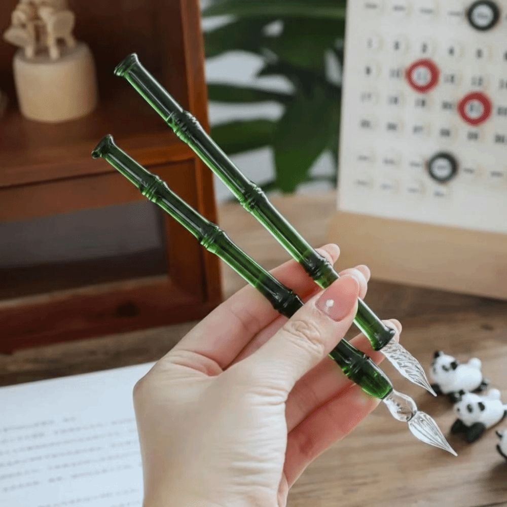 Stylo à plume en verre transpa - Old Fashioned Glass avis et prix