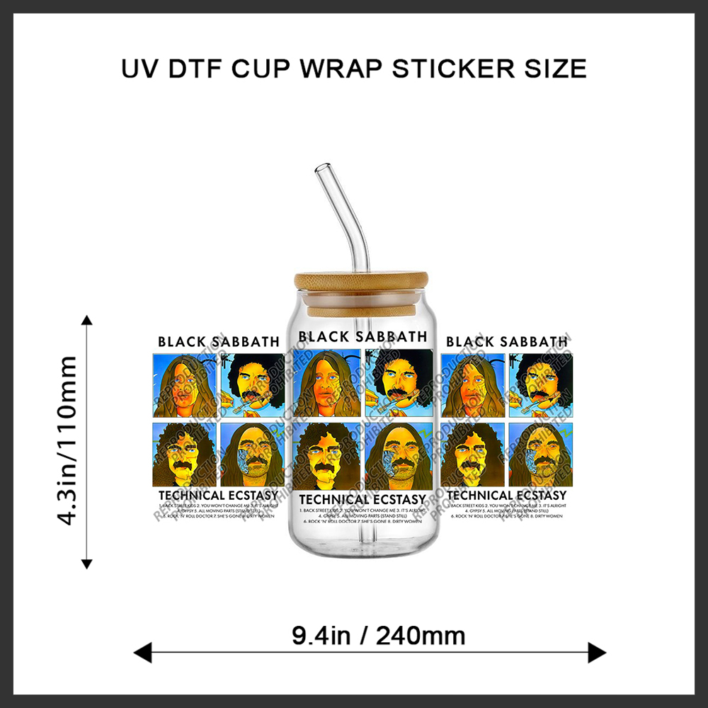 Autocollant de transfert UV DT - Old Fashioned Glass avis et prix