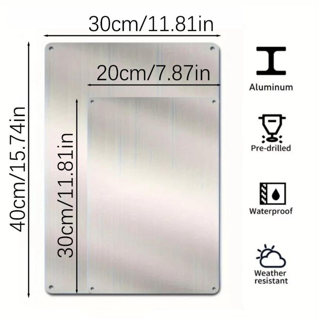 Panneau en aluminium personnal - Home Bar Cafe avis et prix