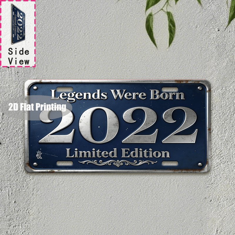 Plaque Métallique Vintage en É - Home Bar Word avis et prix