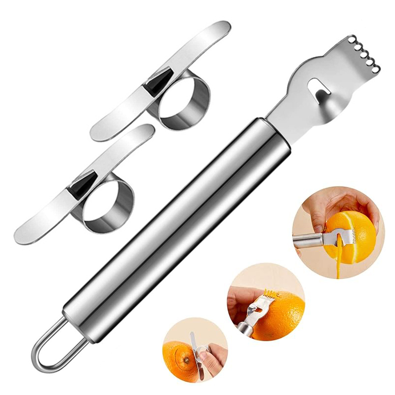 Râpe à citron Zester, éplucheu - Peeler Channel Knife avis et prix