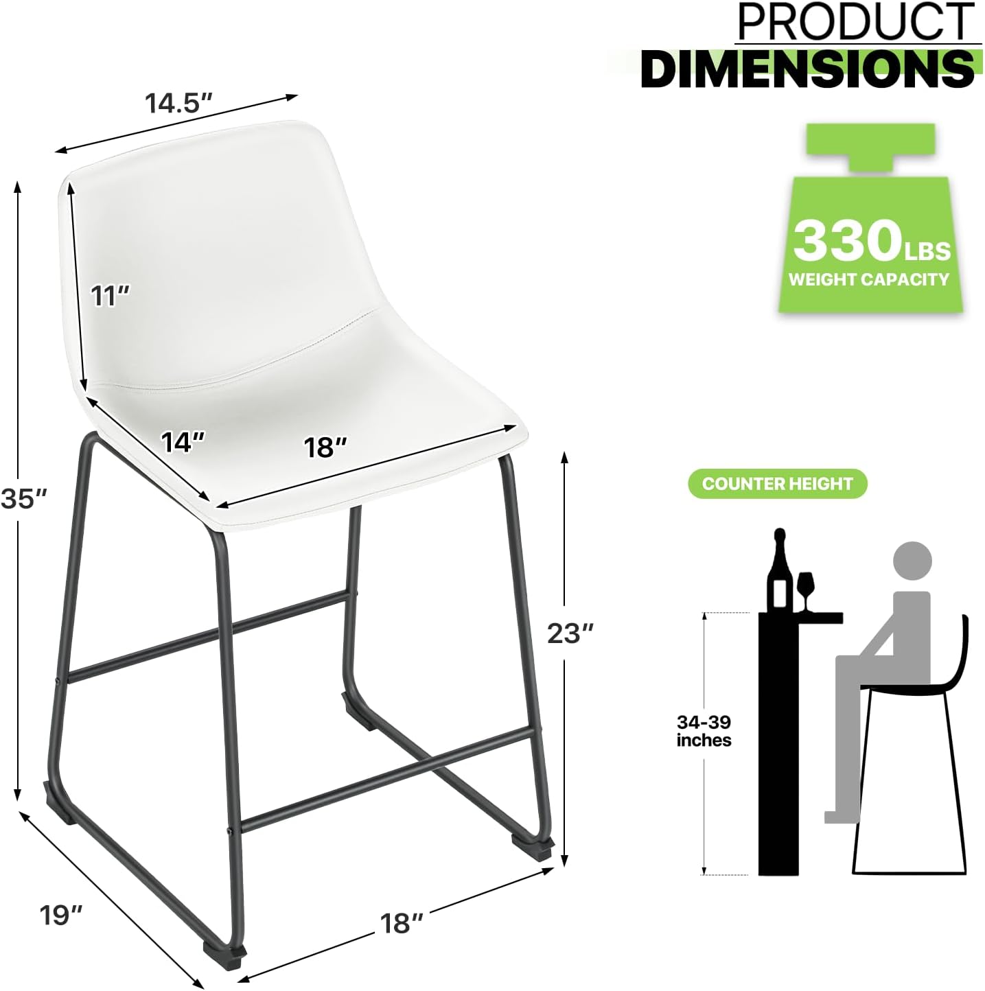 Ensemble de 2 tabourets de bar - Home Bar Stools avis et prix