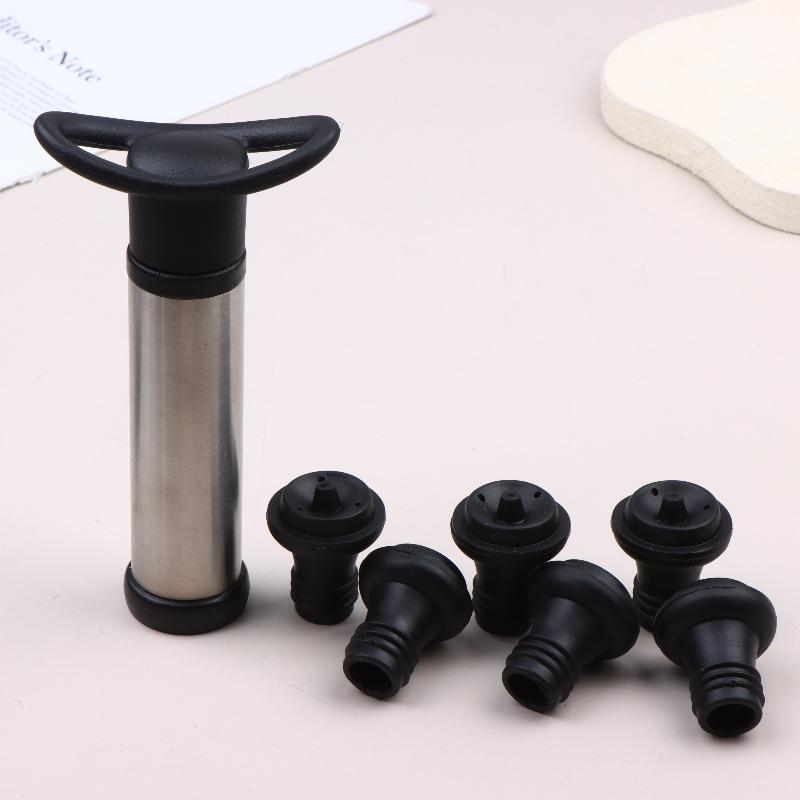 Ensemble de bouchons à vin sou - Wine Preservation Pump avis et prix