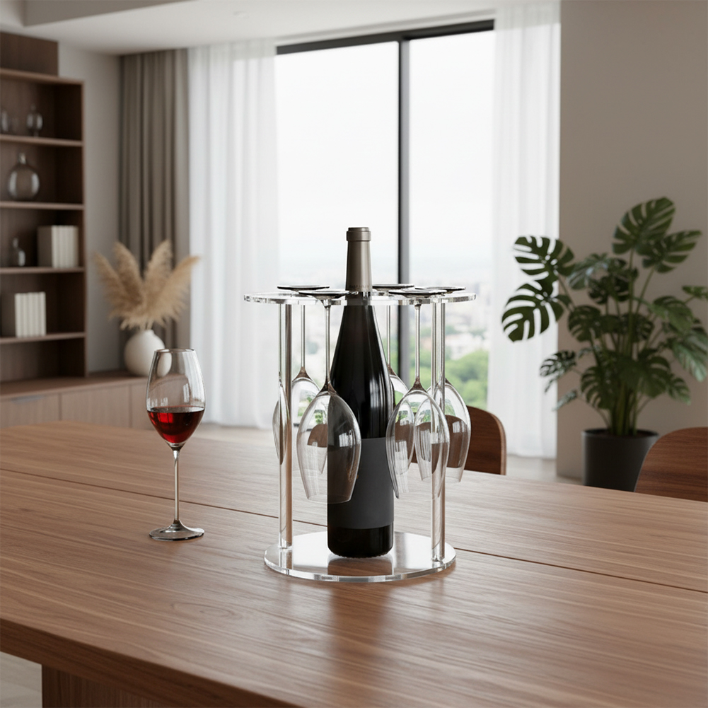 Support à verres à vin transpa - Home Bar Stand avis et prix