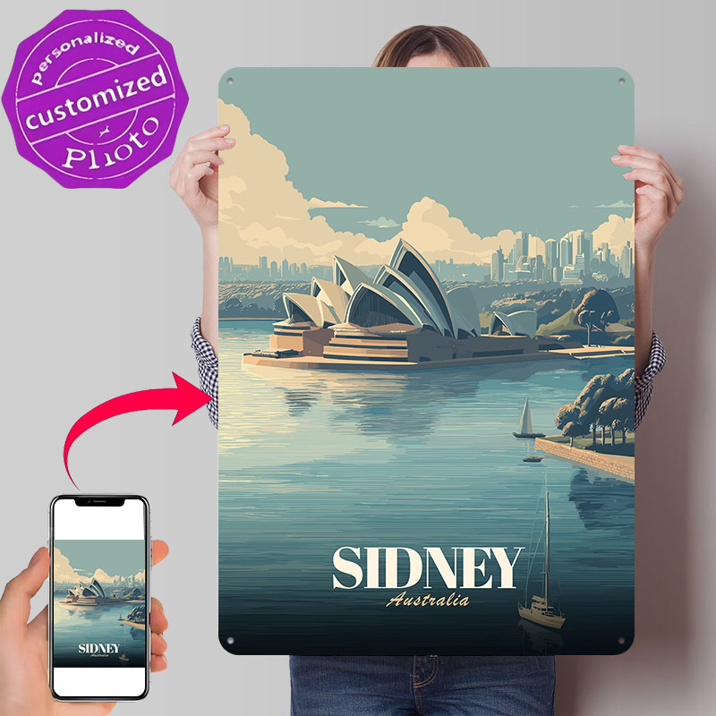 Affiche de voyage de l'Opéra d - Home Bar Sydney avis et prix