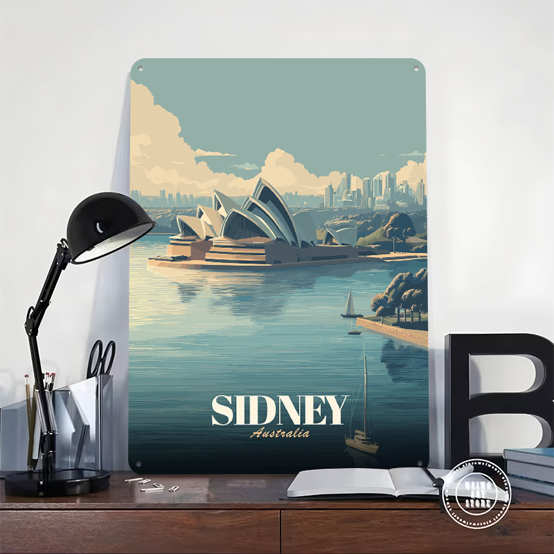 Affiche de voyage de l'Opéra d - Home Bar Sydney avis et prix