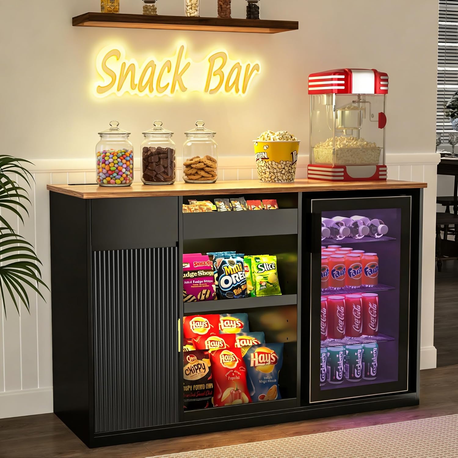 Meuble de bar à snacks avec es - Home Bar And Cabinet avis et prix
