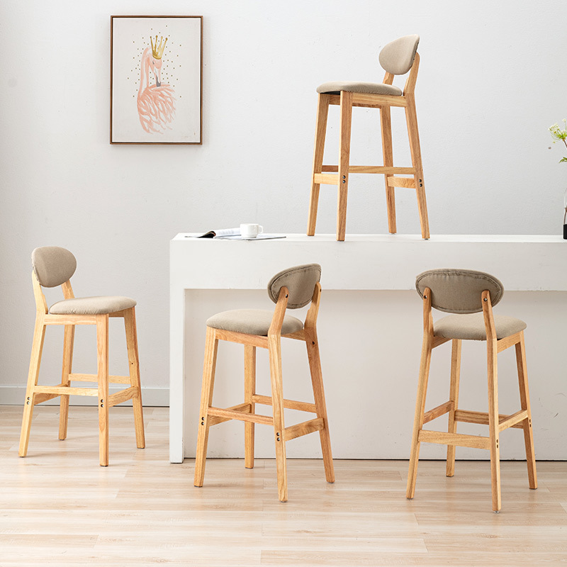 Chaise de bar simple en bois m - Home Bar Stools avis et prix