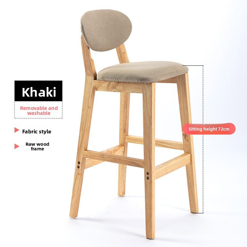 Chaise de bar simple en bois m - Home Bar Stools avis et prix