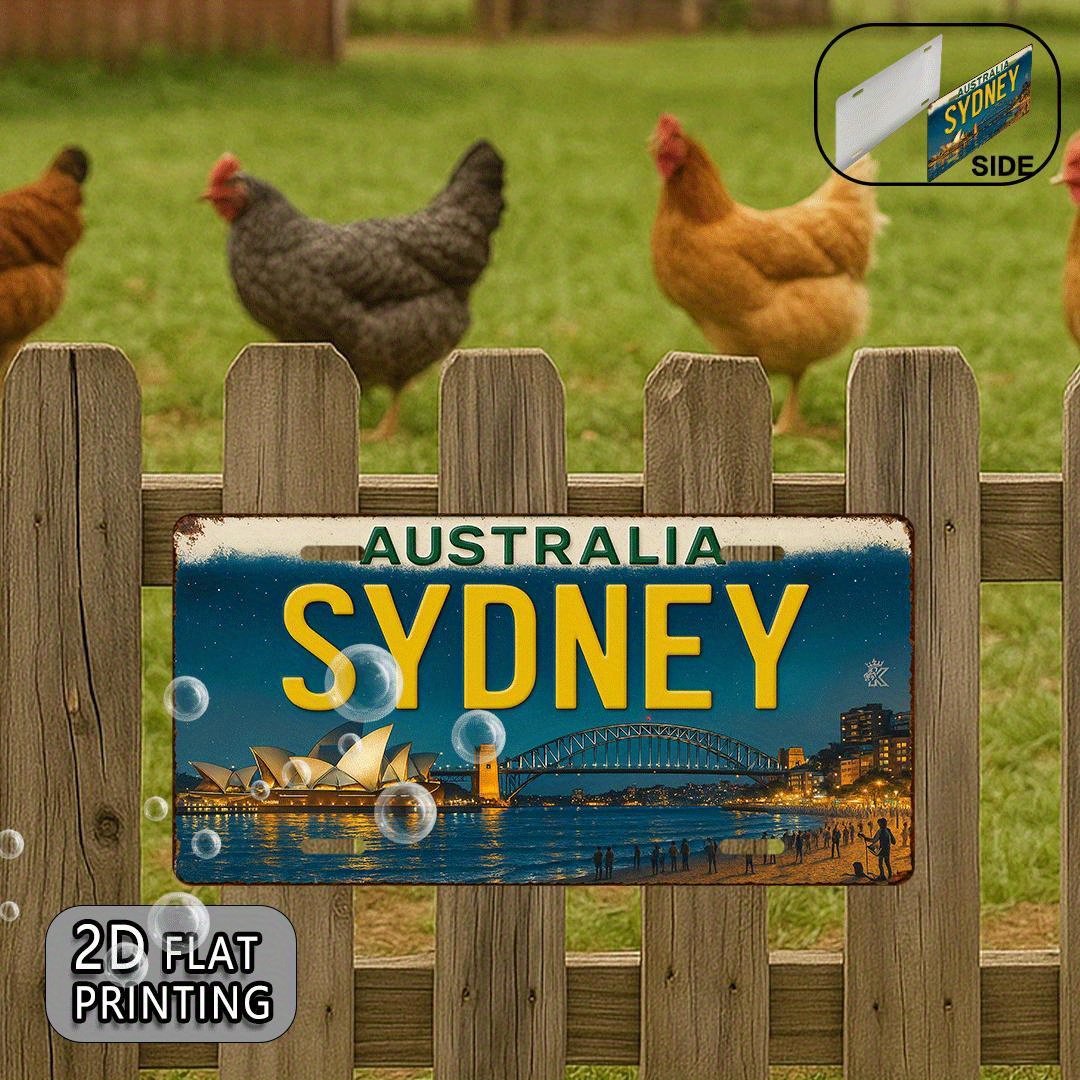 Plaque en étain style plaque d - Home Bar Sydney avis et prix
