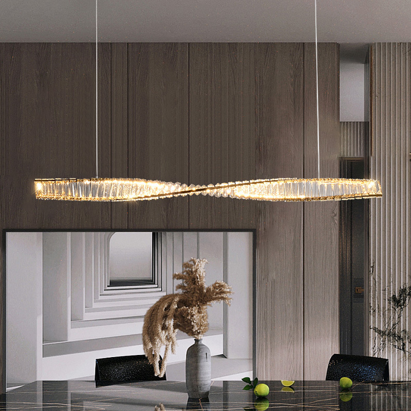 Lustres en cristal à longue ba - Home Bar Word avis et prix