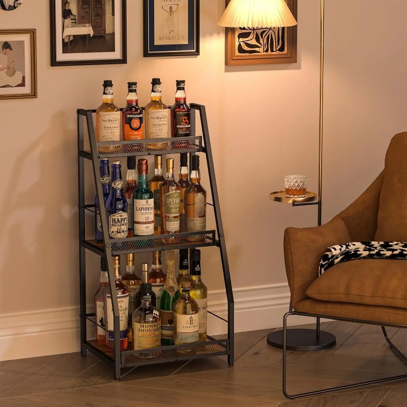Étagère à vin à 3 niveaux en f - Home Bar Shelf avis et prix