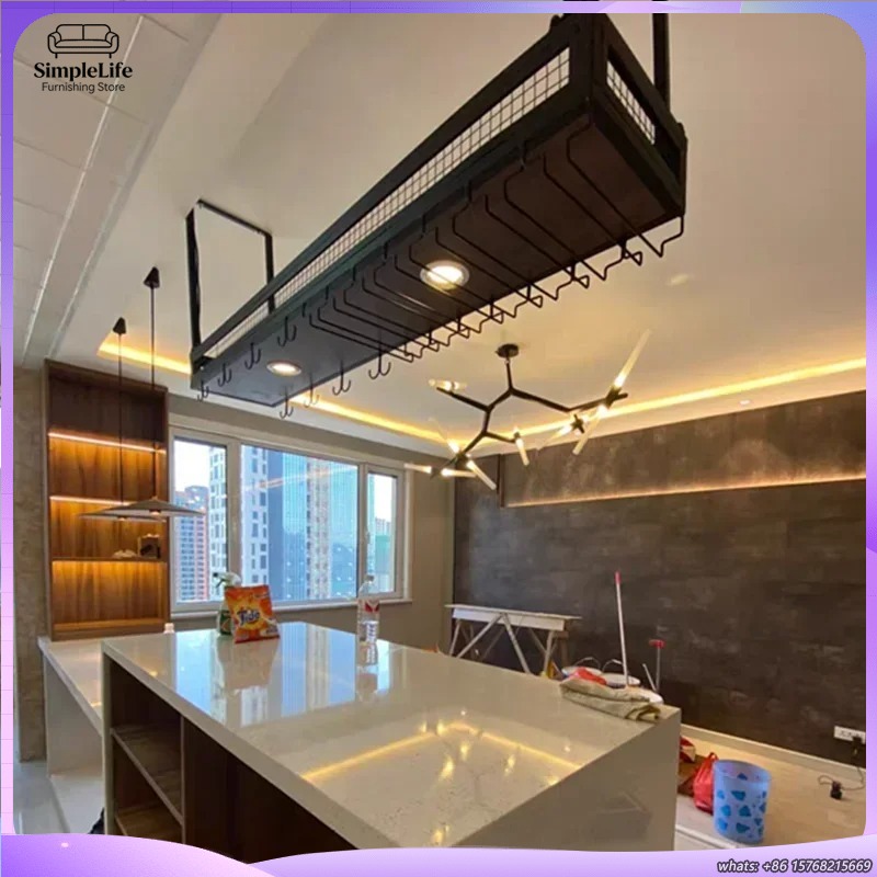 Meuble Bar à Vin Ouvert avec É - Home Bar Stand avis et prix