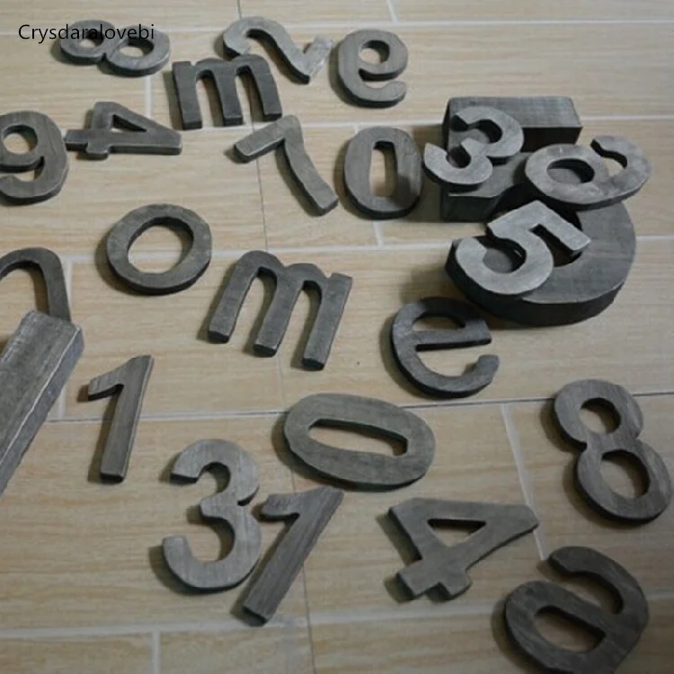 Plaques de nom en bois personn - Home Bar Word avis et prix