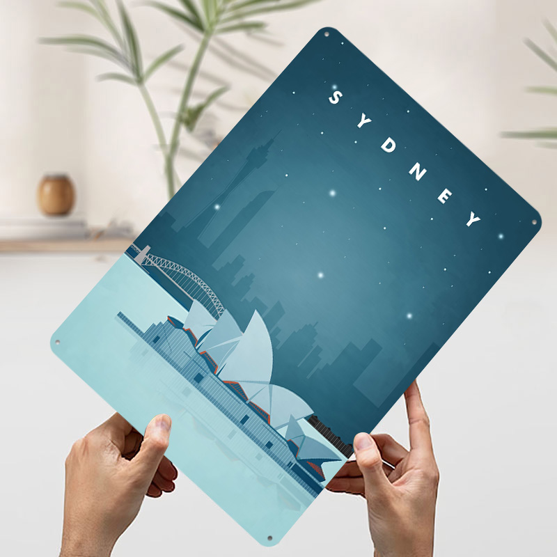 Affiche de voyage Sydney perso - Home Bar Sydney avis et prix